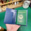 bao da hộ chiếu passport da thật thủ công epsom xanh navy 1